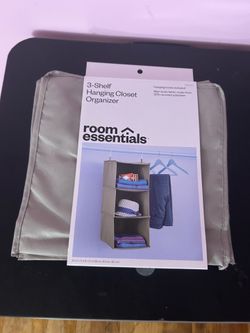 3-Shelf Hanging Closet Organizer