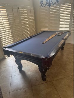 8 foot pool table