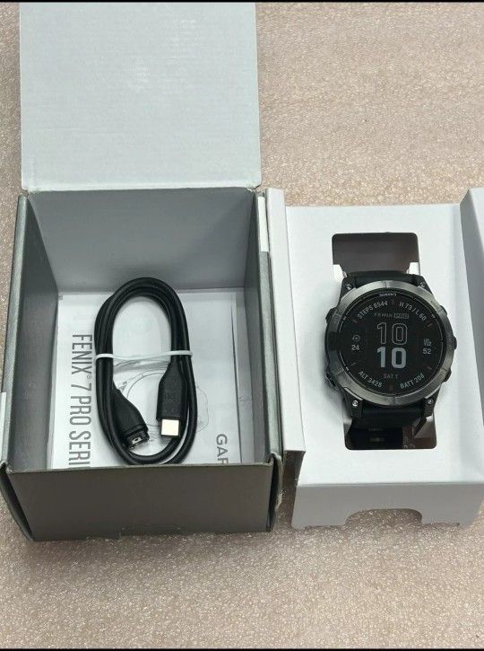 GARMIN FENIX 7 PRO SAPPHIRE SOLAR PREMIUM MULTISPORTS GPS WATCH 