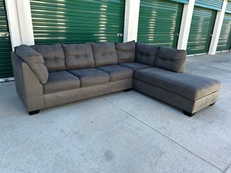 FREE DELIVERY | Grey Sectional Sofa Couch