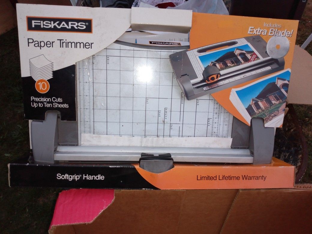 New Paper trimmer.