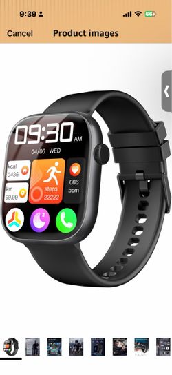 Smart Watch for Women Men, Fitness and Sleep Trackers with 1.83" HD Touchscreen, Bluetooth Calling Smartwatch for Android/iOS, IP67 Waterproof Multi-S