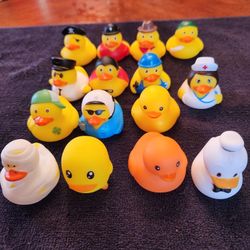 15 Plastic Ducks 