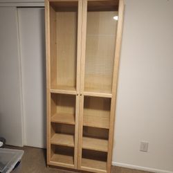 Billy Bookcase With Glass Doors