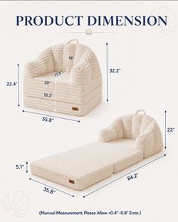 Convertible Floor Sofa Bed Chair