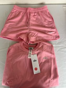 New Pink Alo Matching Set – Medium