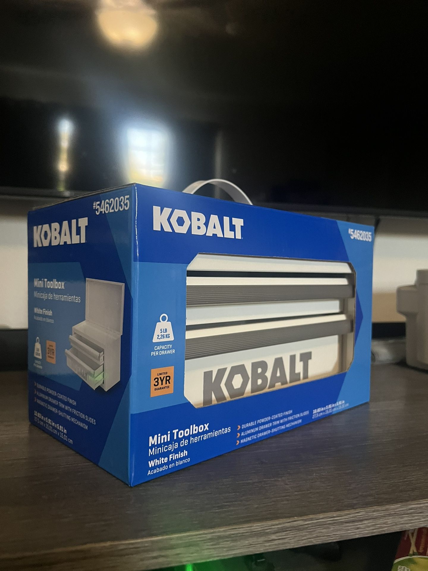Kobalt Mini Toolbox (White) BRAND NEW