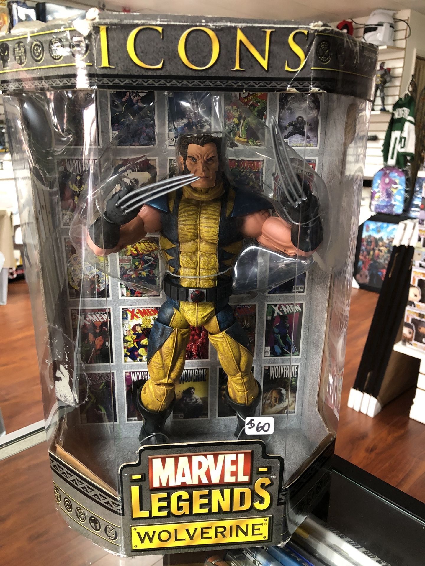 Wolverine Marvel Legends Icons 12” Inch Toybiz