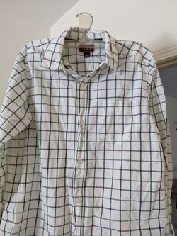 Childrens Place Boys Dress Shirt Size L 10/12