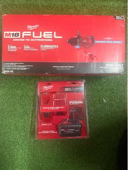 Milwaukee M18 FUEL 1inch D Handle High Torque Impact Wrench ONE KEY Kit