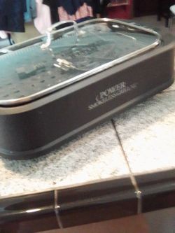 Smokeless power grill