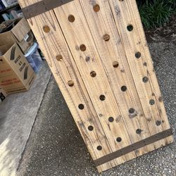 Wood Unique Wine rack