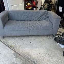 Stylish IKEA Gray Sofa – Great Condition!