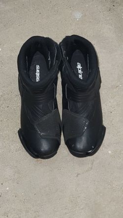 Alpinestars Black Motorcycle Riding Boots