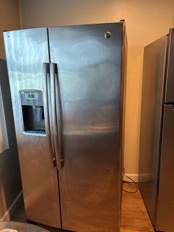 GE Stainless Steel Side-by-Side Refrigerator