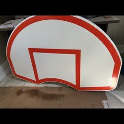 basketball Board, Rim And Net