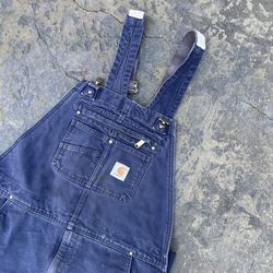 Vintage Navy Carhartt overall 