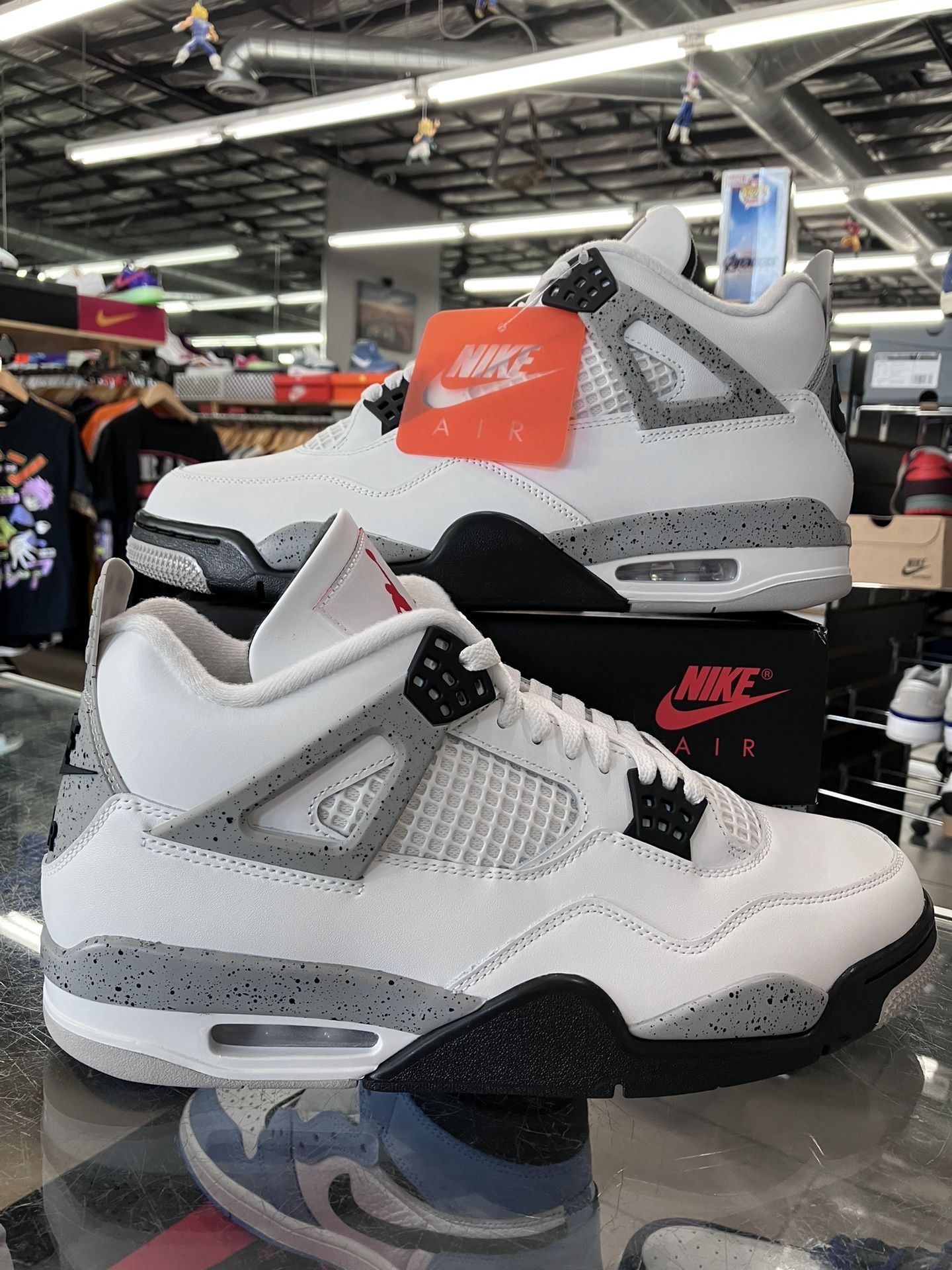 Air Jordan 4 Retro White Cement