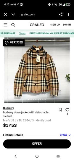 Burberry Puffer Jacket