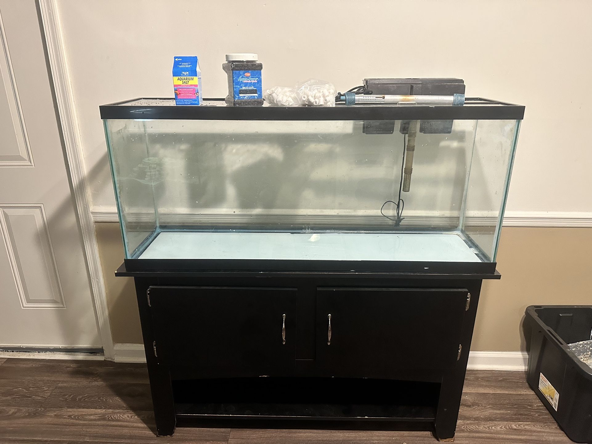 55 Gallon Aquarium And Stand