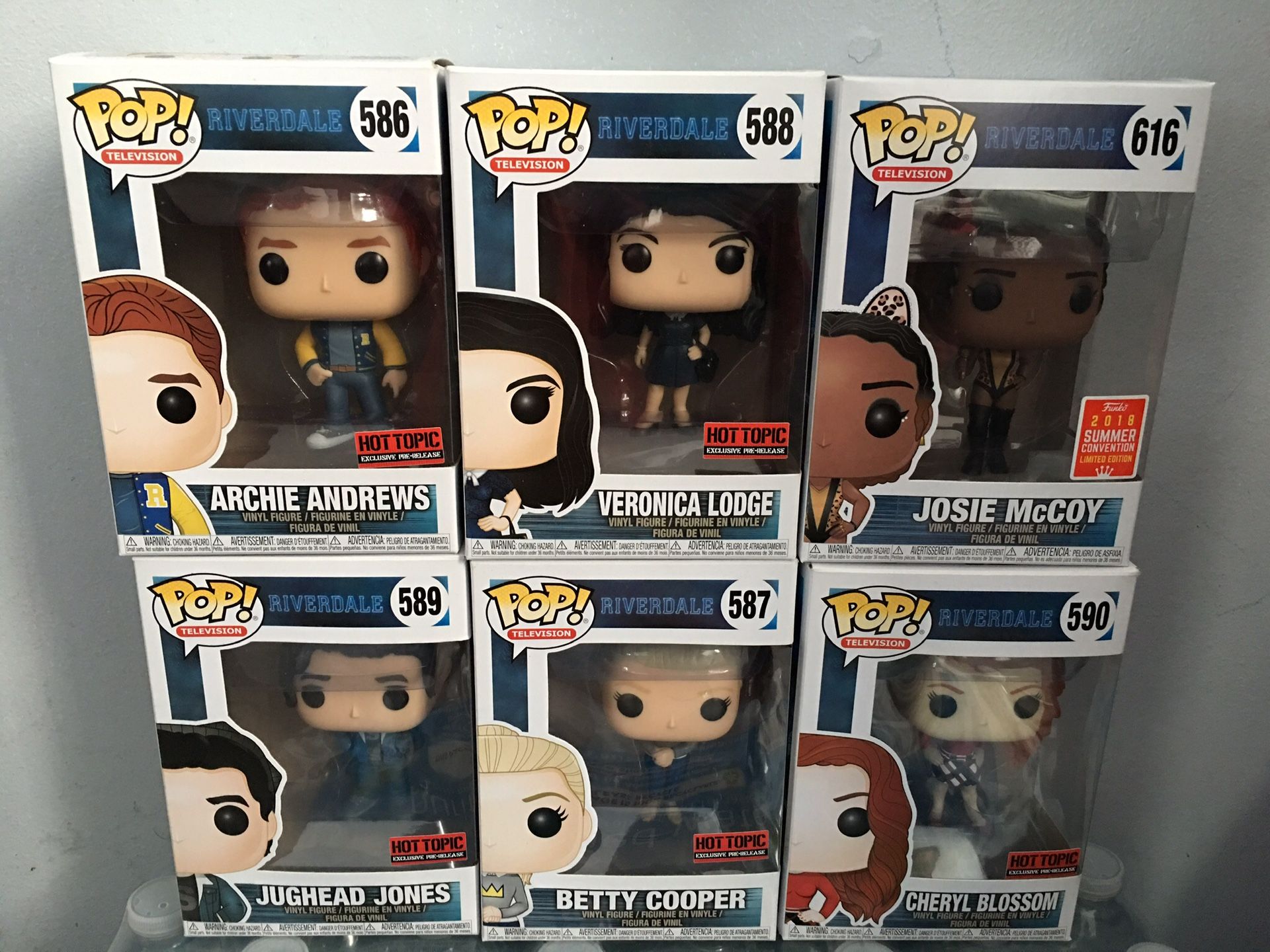 Riverdale collectibles Funko pop toys