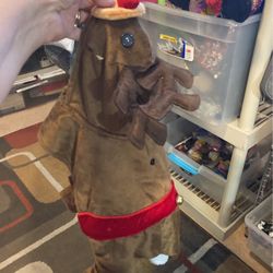 Reindeer, dog outfit, size medium