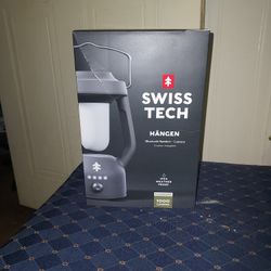 Swiss Tech Bluetooth Speaker /camping Lantern
