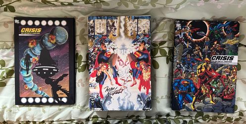 Crisis On Infinite Earths Absolute Compendium Marv Wolfman Signed