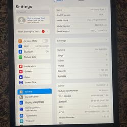 Ipad 7 128gb Wifi + Cellular Unlocked 