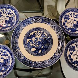 White & Blue Plates Collection.
