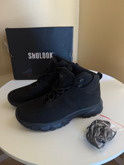 SHULOOK Non Slip Work Boots Women
