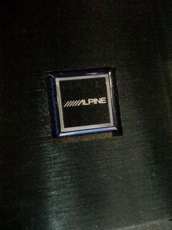Alpine amp sub and highs