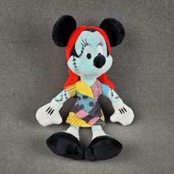 Disney Parks - Minnie Mouse As Sally Plush - Nightmare Before Christmas 11"