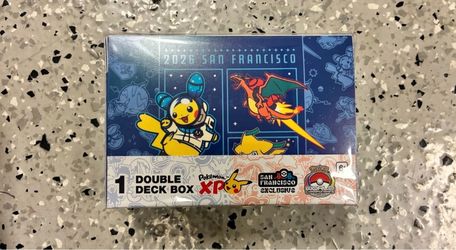 Pokemon World Championships 2026 San Francisco Double Deck Box Exclusive