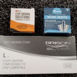 Sleep Kit Stop Snoring Camping Kit Pack Of 3