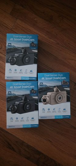 Vivitar DashSense Duo 4K Smart DashCam