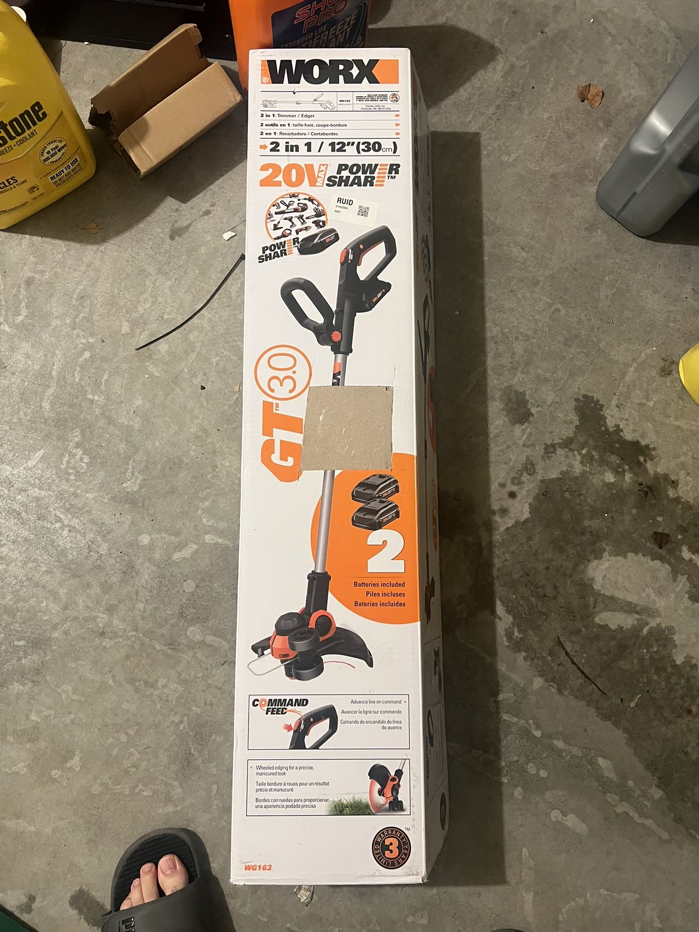 Worx WG163, Slightly Used, No Battery