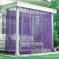 10*6.6 FT- 1pc Cordless Mosquito Net Curtain.