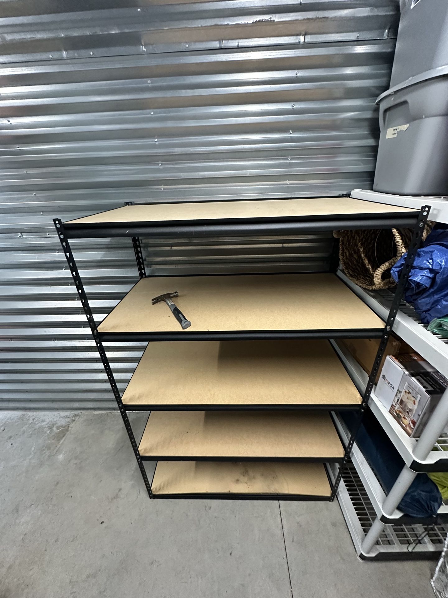Garage storage rack