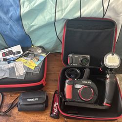Sealife DC2000 With Sea dragon Flash, 24mm Wide Angle Lens And 64gb Micro SD