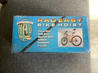 Ceiling mount bike hoist