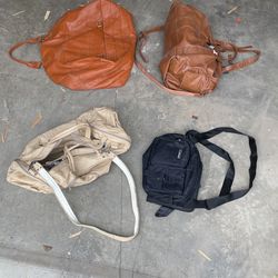 3 Leather Bags