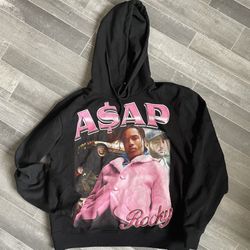 Rare ASAP ROCKY Yams Bootleg Rap Hoodie 