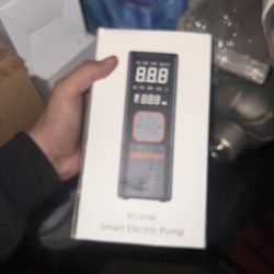 Inflator Portable Air Compressor pump and Rechargeable Battery