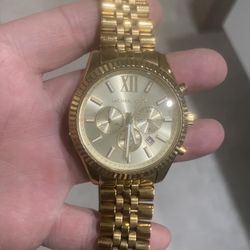 Michael Kors Gold Watch 