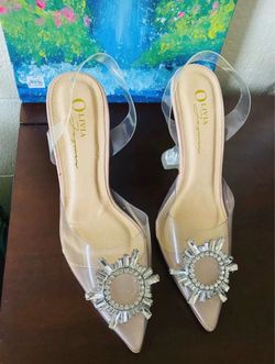 Cinderella Clear Pumps × 1