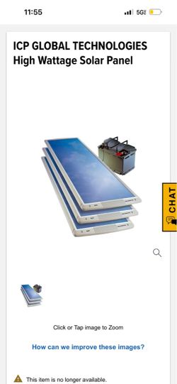3 ICP Global Technologies High Wattage Solar Panel