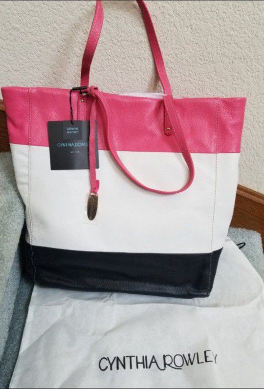 Brand New Cynthia Rowley Leather Tote