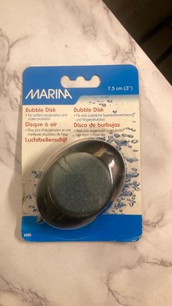 Marina Deluxe 3" Aquarium Bubble Disk Air Stone (Brand New)