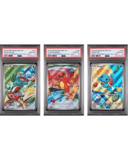 First Partner Illustration Collection Series 1 Kanto PSA 10 Sequential Set